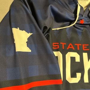 UNRL - silk series - MN state of hockey hoodie XL